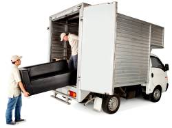 Van with Man W13